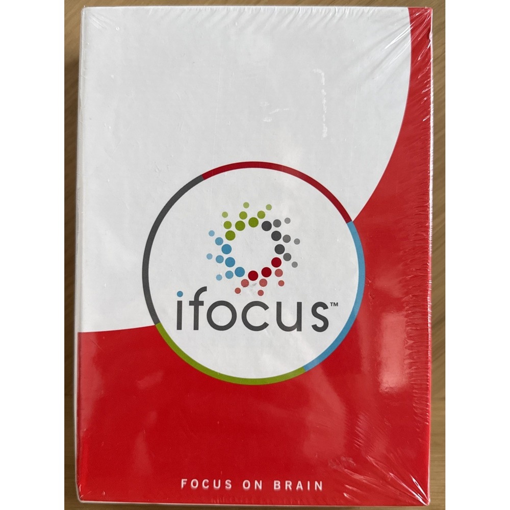 ifocus - Focus on Brain (Computer Game, Handbooks, Quick Start Cards) New Sealed